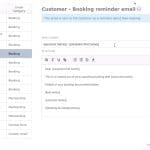 Easily customise your online appointment booking and scheuduling emails